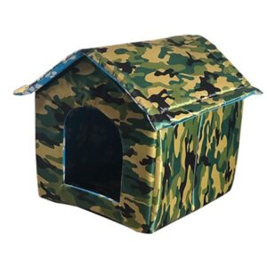 ABEDOE Waterproof Cat House Pet House Dog House Pet Nest Shelter for Small Pet