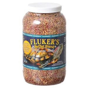 Fluker’s Buffet Blend Turtle Food for Aquatic Turtles, 4 lb