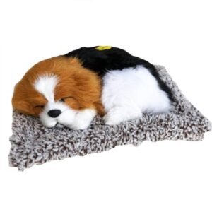 LEZHAN Simulation Labrador Husky Bark Dog Activated Carbon Plush Toy Car Interior Decor