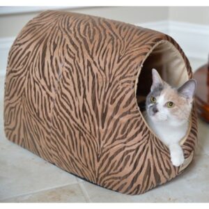 Armarkat Cat Bed, Bronzing and Beige, C11HBW/MH