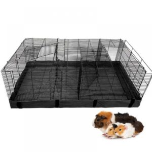 Guinea Pig Cage Canvas Lining, Guinea Pig Bedding, Re-washable, Waterproof, Slip-proof and Leak-proof, Suitable for Guinea Pigs, Hamsters, Rabbits and All Small Animal Cages