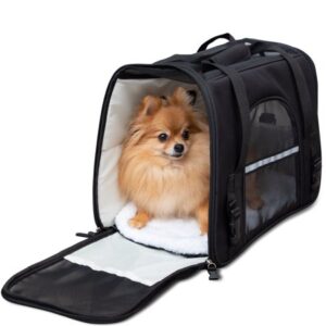 Paws & Pals Pet Carrier for Dogs and Cats, Airline Approved