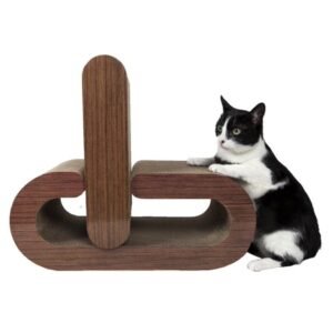 Pet Life Furrlax Ultra-Premium 2-In-1 Pill Shaped Modular Designer Cat Scratcher