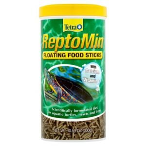 Tetra ReptoMin Multicolor Floating Food Sticks 10.59 Ounces, for Aquatic Turtles, Newts and Frogs