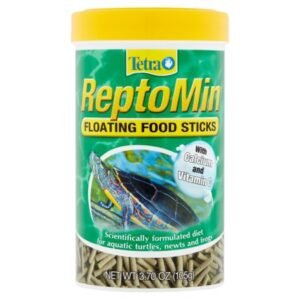 Tetra ReptoMin Multicolor Floating Food Sticks 3.7 Ounces, for Aquatic Turtles, Newts and Frogs