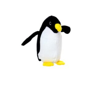 Mighty Junior Arctic Penguin-Durable, Squeaky Plush Dog Toy