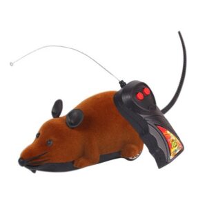 Funny Remote Control Mouse Rat Toy Wireless Pet Cat Dog Gifts Interactive Toys