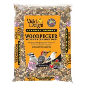 Wild Delight Advanced Formula Woodpecker Nuthatch N’ Chickadee Food, 5 lb