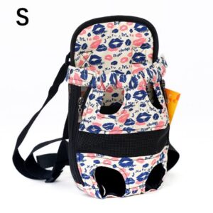 Hi.FANCY Pet Dog Carrier Bag Travel Backpack Breathable Bag Shoulder Cap Puppy Carrier Pouch Holder With Legs Out