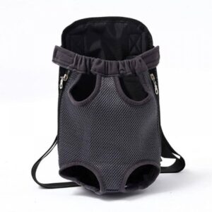 Pets Carrier Dog Front Chest Backpack Five Holes Backpack Dog Outdoor Carrier Tote Bag Sling Holder Mesh Cat Puppy Dog Carriers