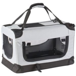 Soft-Sided Mesh Foldable Pet Travel Carrier, Airline Approved Pet Bag for Dogs and Cats