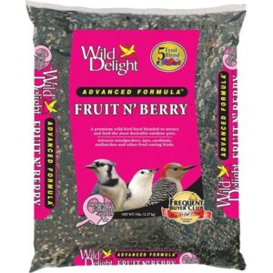 Wild Delight Fruit & Berry Wild Bird Food, 5 Pound Bag