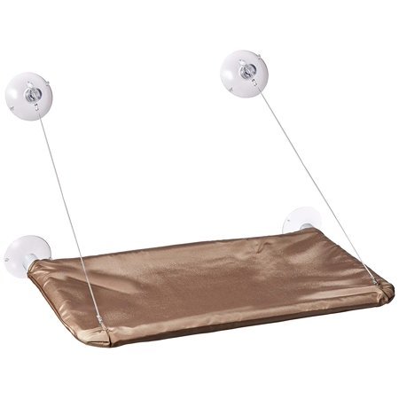Oster Window Mount Pet Cat Bed, Brown