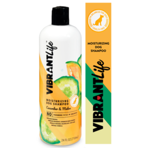 Vibrant life Moisturizing Dog Shampoo, Cucumber & Melon, 24 fl oz.