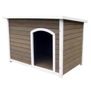 Innovation Pet 248308 Houses & Paws Cabin Home Dog House, Large – 46 x 30 x 33 in.