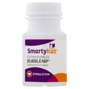 SmartyKat Bubble Nip 0.6oz Catnip Bubbles, Trial Size