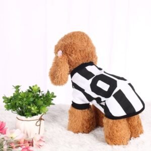 Pet T Shirt Summer Dog Puppy Small Pet Cat Apparel Clothes Vest Costume Outfits, White, XS