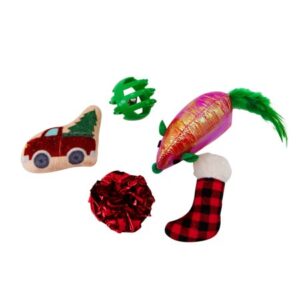 Petstages Holiday Ornament Cat Toy, Multi, One-Size