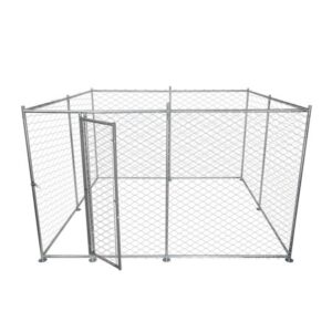 Karmas Product Dog Kennel Pet Playpen with Lockable Single Door, Large, Outdoor