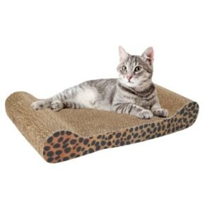 Zimtown Cat Scratcher Lounge Harden Corrugated Cardboard