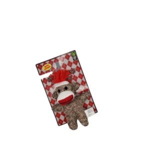 Multipet Cat Pals Catnip Cat Toy, Sock Monkey Brown