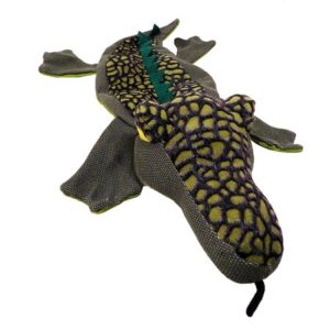 Plush Gary Gator Dog Toy, 16″