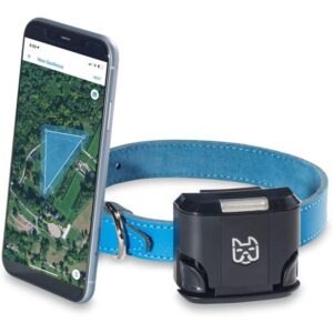 Wagz Freedom Smart Dog Collar, Shock-Free Pet Containment and Wellness System Phone App (Subcription Required), GPS Tracking, Virtual Geofence, Activity Tracking