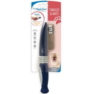 Four Paws Magic Coat Rotating Pin Dog Grooming Comb, One Size