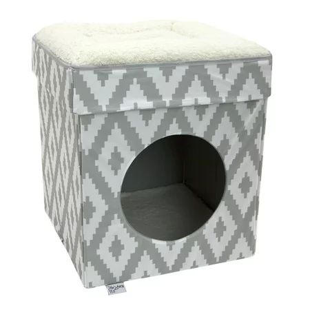 Kitty City Cat Furniture Folding Cat Bed (Pattern)