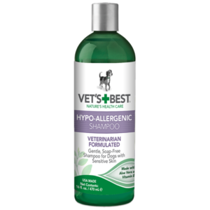 Vet’s Best Hypo-Allergenic Dog Shampoo for Sensitive Skin, 16 oz