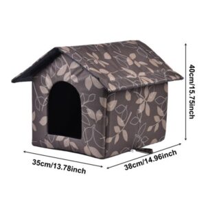 Pet Products Warm Waterproof Outdoor Kitty House Dog Shelter