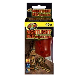 Zoo Med Laboratories Nightlight Red™ 40 Watt Reptile Bulb