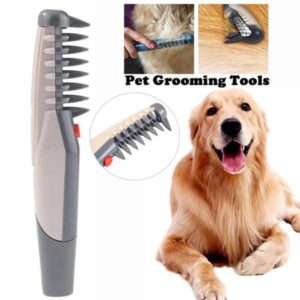 SAYFUT Quiet Electric Pet Trimmer Clipper Shaver Grooming Kit Set for Pet Cat Dog Hair