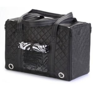 Sherpa Park Tote Pet Carrier, Medium Black