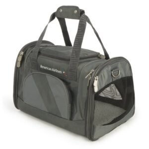 Quaker Pet Travel Pet Carrier, Airline Approved, Medium, Charcoal
