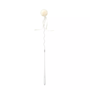 Instachew Cat Bingo Stick Toy, White