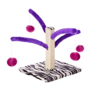 Prevue Pet Products Kitty Power Paws Plush Bounce n Spring Cat Scratcher