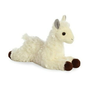 Aurora World 8″ Mini Flopsie Plush Toy, Llama