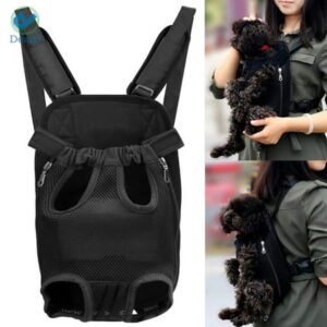 Deago Dog Cat Carrier Backpack Frontpack Carrier Travel Bag Legs Out Easy-Fit for Small Medium Pets Puppiies Outdoor Traveling Camping