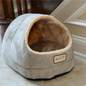 C18HHL-MH Armarkat Pet Bed Cat Bed 18 x 12 x 14 – Sage green & Beige