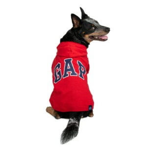 Gap Pet, Dog Clothes, Red Classic Pet Hoodie