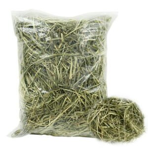 2nd Cut All Natural Timothy Hay for Pet Guinea Pigs, Rabbits and Other Small Animals, 1.1 Pound