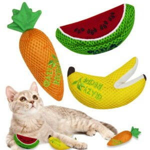 Lepawit 3Pcs Cat Catnip Toys Kitten Toys Cat Chew Toys for Indoor Cats Teeth Cleaning