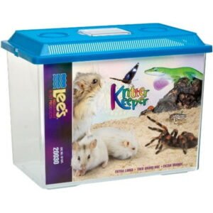 Lee’s Aquarium & Pet Products Kritter Keeper Reptile House, X-Large, Assorted Colors