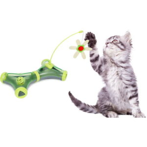 Pet Life ® ‘Kitty-Tease’ Interactive Teaser Kitty Cat Puzzle Toy