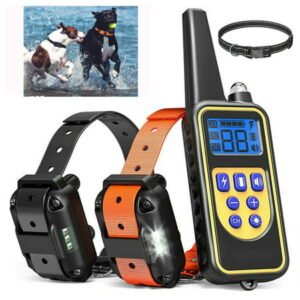 EFINNY Dog Training Collar for Small, Medium and Large Dogs with Beep, Vibration, Shock