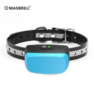 MASBRILL Electric Dog Fence Receiver Collar, Receiver Collar Only, 1 Pcs Blue Collar