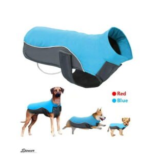 Spencer Winter Dog Coat Vest Windproof Reflective Warm Dog Jackets Pet Apparel for Small Medium Large Dogs Outdoor Walking “M-5XL”