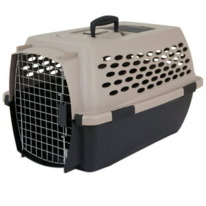 Petmate® Vari Kennel Taupe/Black Color 28in 25-30 Lbs