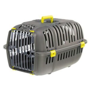 Ferplast Jet Pet Carrier: Value Dog Carrier Suitable for “XS” Dog Breeds & Small Cats, 22L x 14.5W x 13H inches, Green